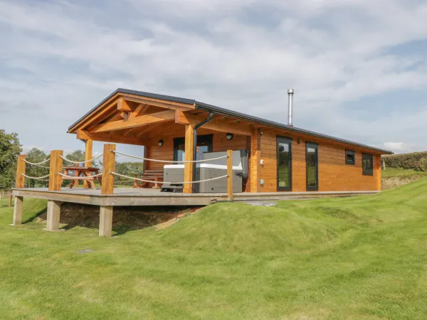 Bryn Eiddon Log Cabin, Machynlleth